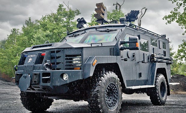 WarWheels.net - Lenco Bearcat G3 Armored Truck Photos